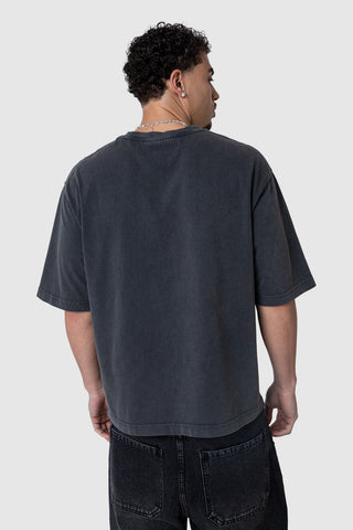 Ambition Tee - Black Acid Wash