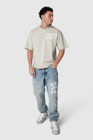 College Tee - Sandstone