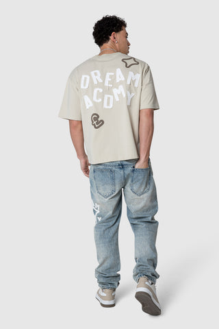 College Tee - Sandstone