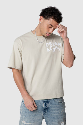 College Tee - Sandstone