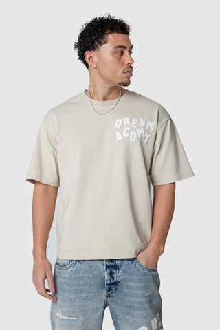College Tee - Sandstone