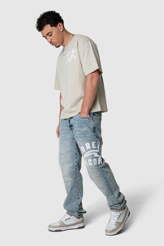 College Tee - Sandstone