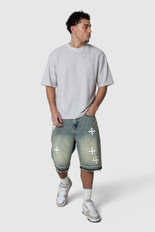 Icon Patch Short - Dune Blue