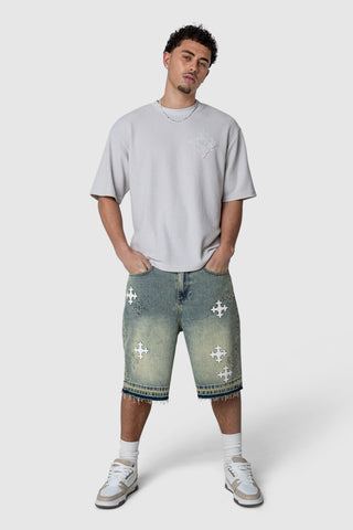 Icon Patch Short - Dune Blue