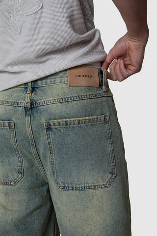 Icon Patch Short - Dune Blue