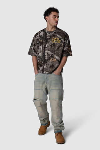 Xavier Relaxed Jean - Sand Blue