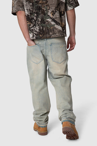 Xavier Relaxed Jean - Sand Blue