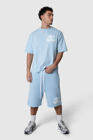 City Of Gods Tee - Blue Mist