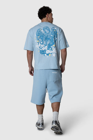 City Of Gods Tee - Blue Mist