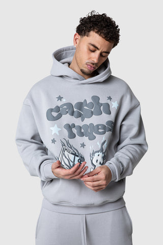Cash Rules Hood - Lunar Grey