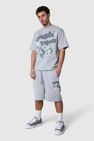 Cash Rules Short - Lunar Grey