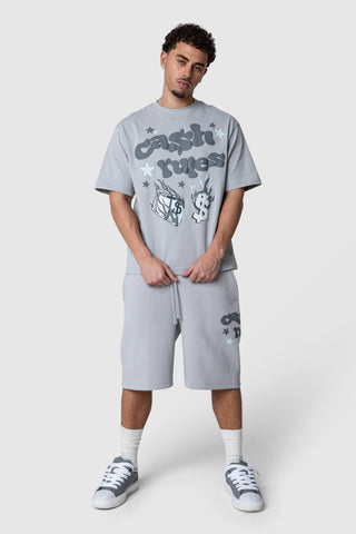 Cash Rules Short - Lunar Grey