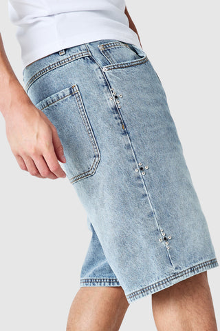Jewel Jort - Blue Stone Wash