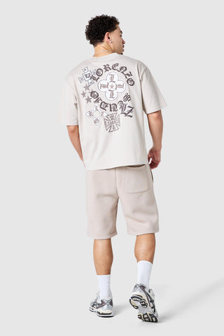 Insignia Tee - Pebblestone