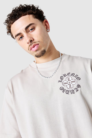 Insignia Tee - Pebblestone