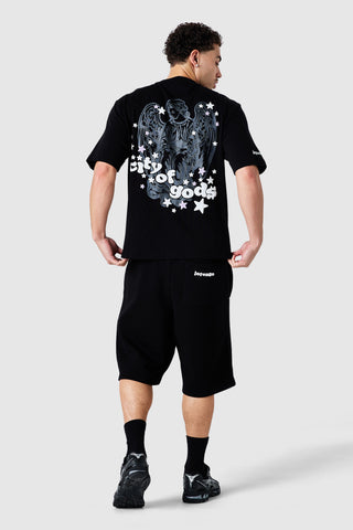 City Of God Twinset - Schwarz