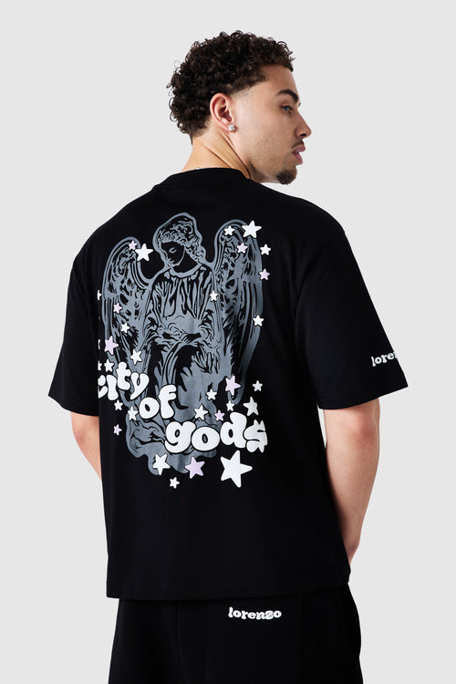 City Of Gods T-Shirt - Schwarz