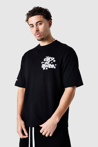 City Of God Twinset - Schwarz