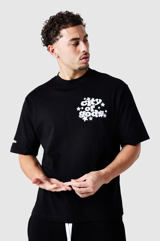 City Of God Twinset - Schwarz