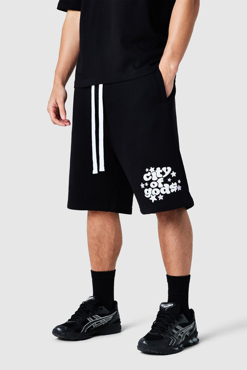 City Of Gods Short - Schwarz