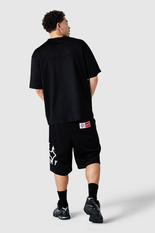 Acdmy Mesh Twinset – Schwarz