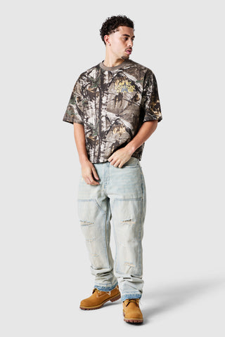 Xavier Relaxed Jean - Sand Blue