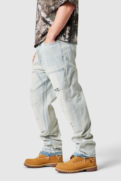 Xavier Relaxed Jean - Sand Blue