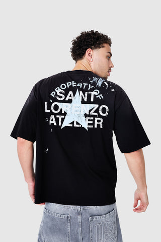 Santo Painter Twinset - Grey / Black