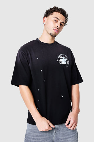 Painter Tee  - Black