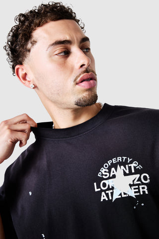 Santo Painter Twinset - Grey / Black