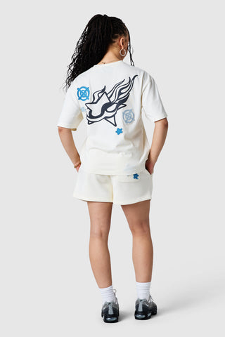Shoot For The Stars Shorts 2.0 - Creme