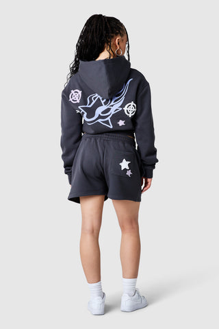 Womens Shoot For The Stars 2.0 Twinset - Volcano Grey