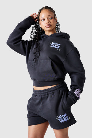 Womens Shoot For The Stars Shorts 2.0 - Volcano Grey