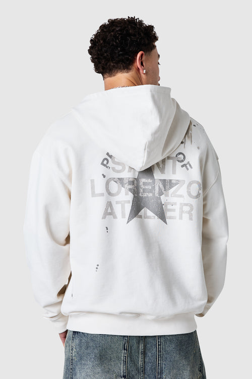 Painter Zip Hood - Off White