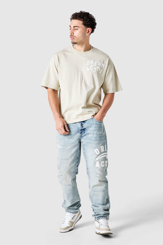 College Tee - Sandstone