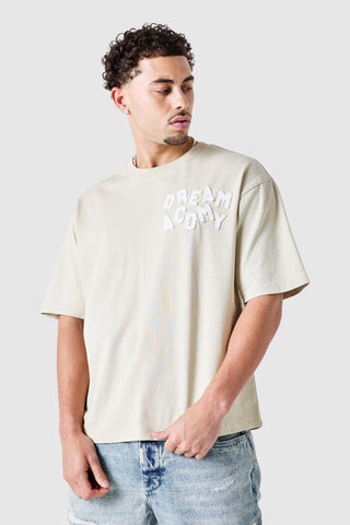 College Tee - Sandstone