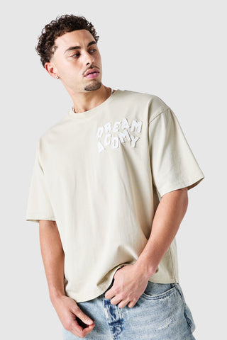 College Tee - Sandstone