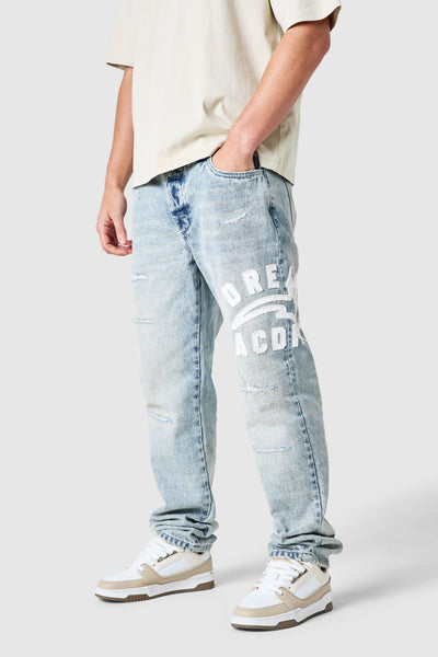 College Relaxed Jean - Antique Indigo