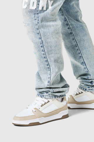 College Relaxed Jeans - Antique Indigo
