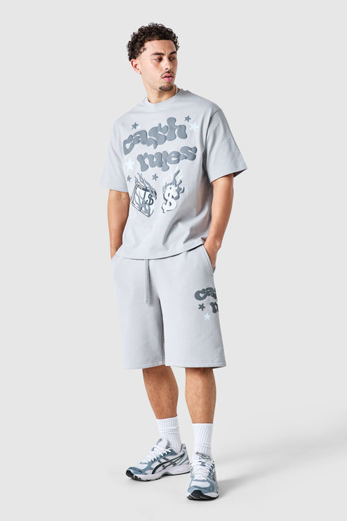 Cash Rules Twinset - Lunar Grey