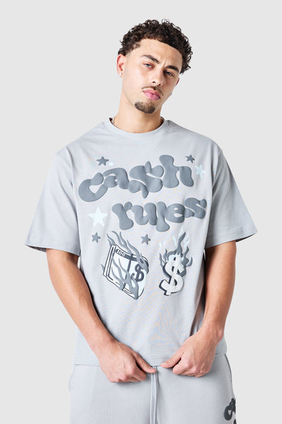 Cash Rules Twinset - Lunar Grey
