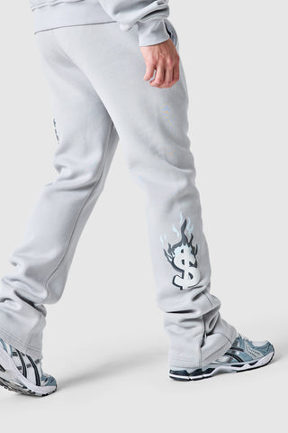 Cash Rules Tracksuit - Lunar Grey