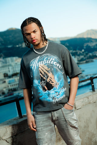 Ambition Icon Patch Twinset - Black