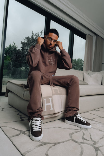 Gatto Trainer - Deep Brown/ Off White