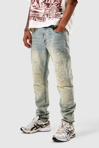 Furio Slim Jean  - Blue Tint