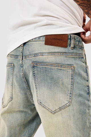 Furio Slim Jean  - Blue Tint