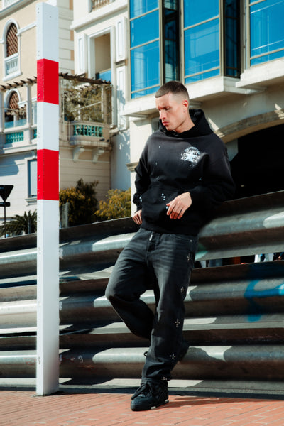 Jewel Straight Jean - Black