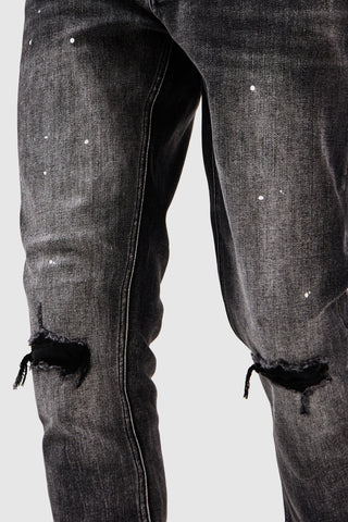 Leone Slim Jean  - Faded Black