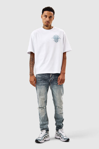 Leone Slim Jean  - Mid Blue