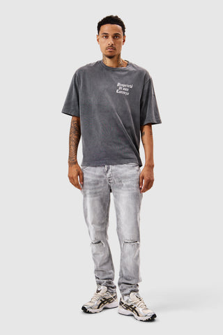 Leone Slim Jean  - Light Grey